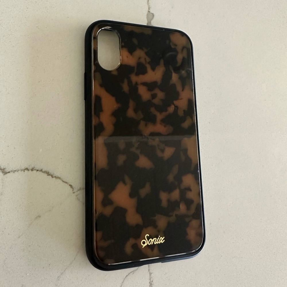Sonix Classic Brown Tortoise iPhone X Case